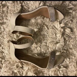 Silver Bling 3’in heels